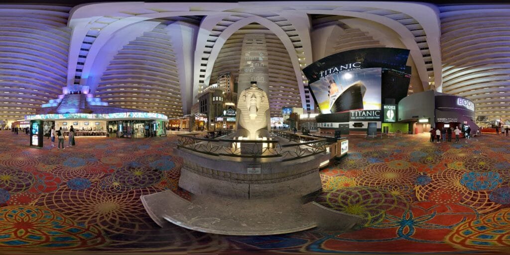 Luxor Hotel & Casino Haunted Hotels in Las Vegas Nevada
