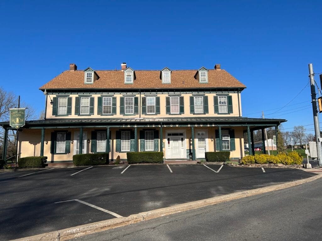 Yellow House Hotel Haunted Hotels in Douglassville Pennsylvania