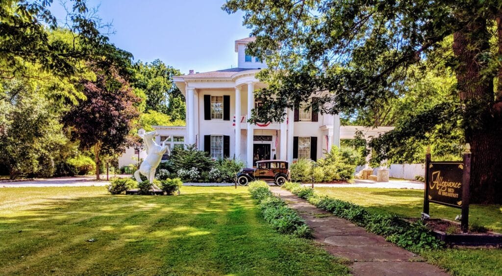 Allegiance Bed & Breakfast Haunted Hotels in Mt Morris New York
