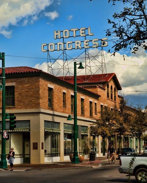 Hotel Congress Haunted Hotels in Tucson Arizona