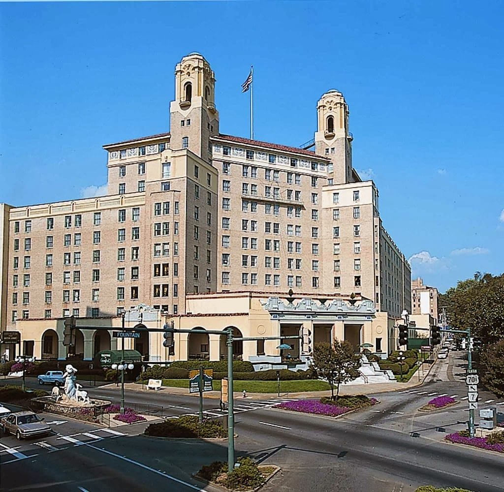 Arlington Resort Hotel & Spa Haunted Hotels in Hot Springs National Park Arkansas
