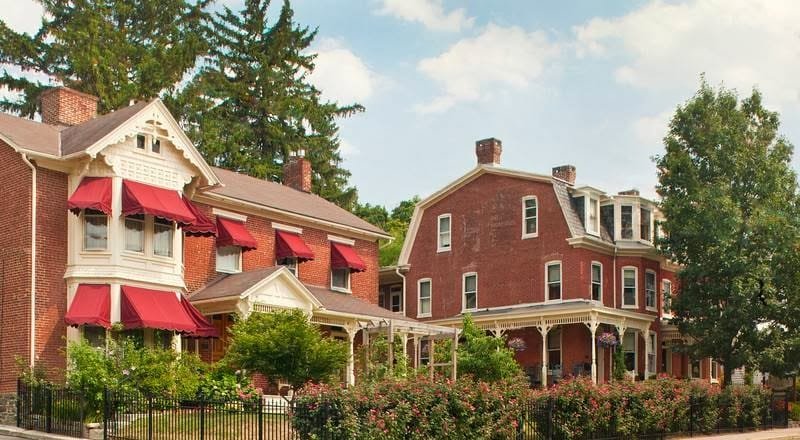 Brickhouse Inn Haunted Hotels in Gettysburg Pennsylvania