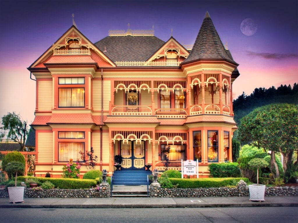 Gingerbread Mansion Inn Haunted Hotels in Ferndale California