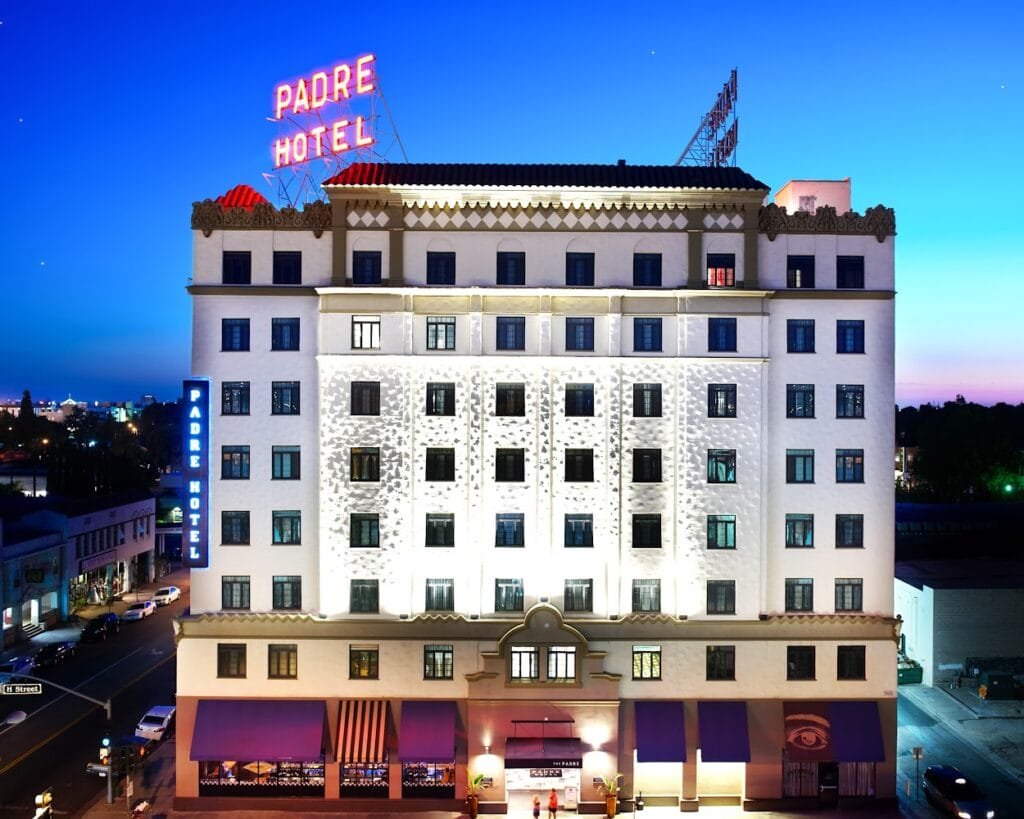 The Padre Hotel Haunted Hotels in Bakersfield California