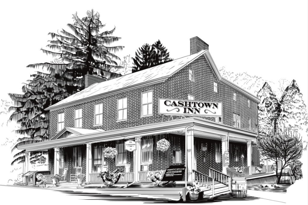 Cashtown Inn Haunted Hotels in Orrtanna Pennsylvania
