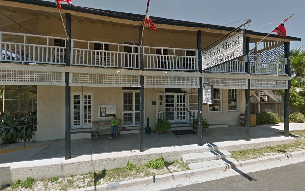 Island Hotel & Restaurant Haunted Hotels in Cedar Key Florida