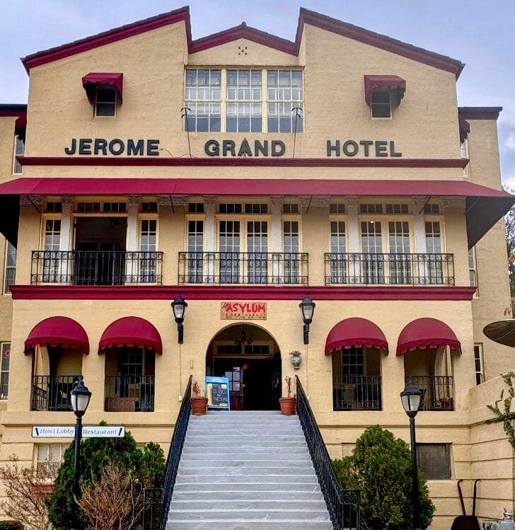 Jerome Grand Hotel - Jerome haunted hotel in arizona