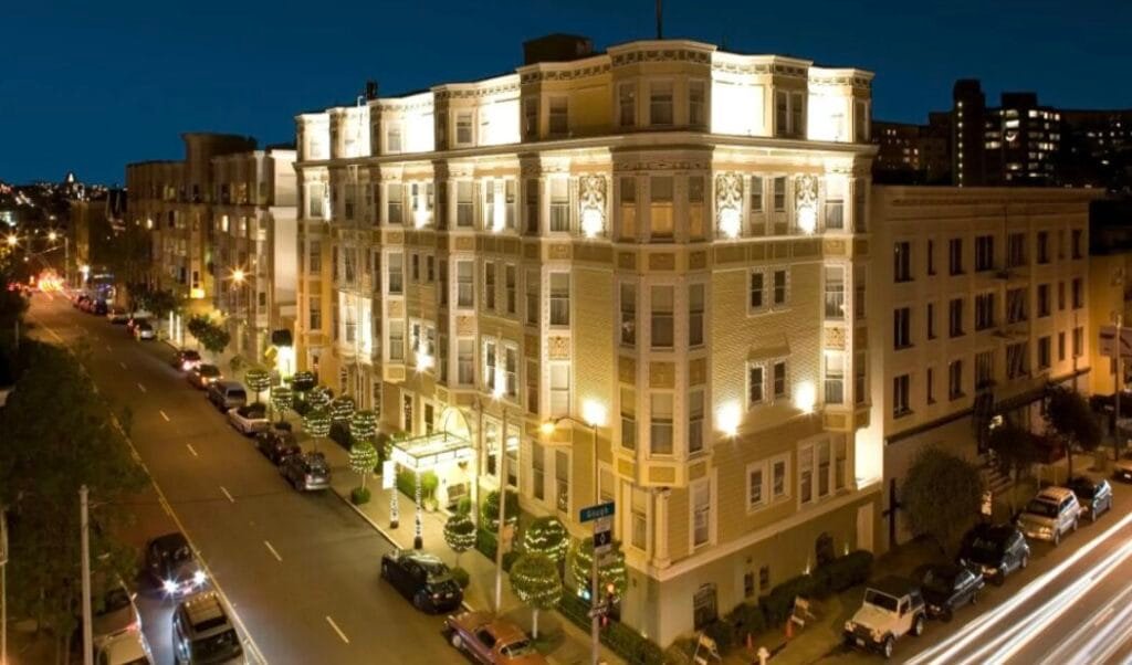 The Hotel Majestic san Francisco haunted hotel