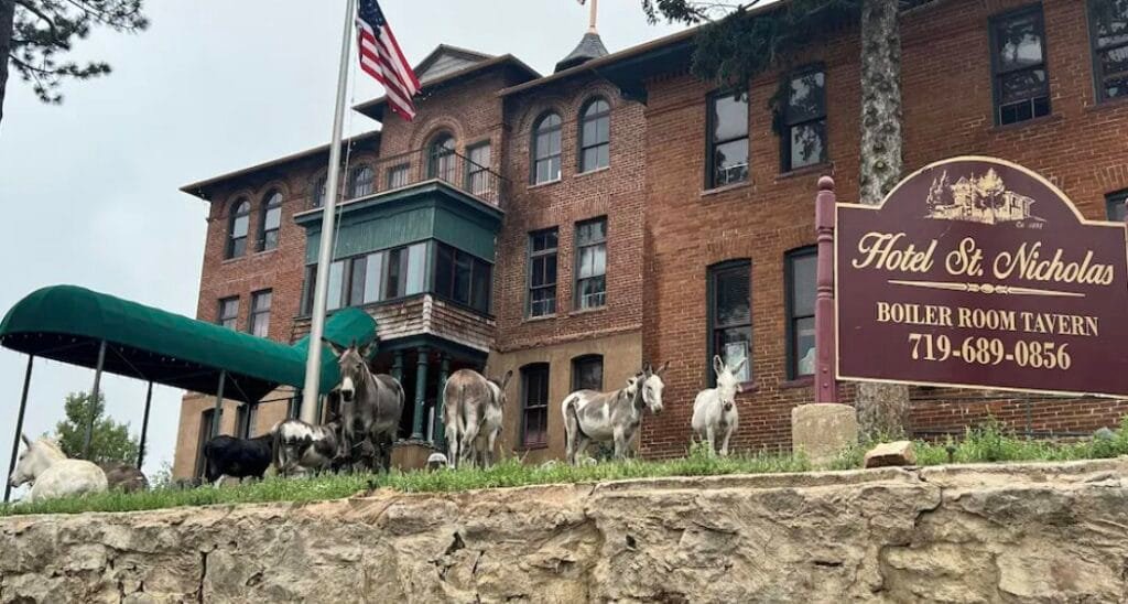 The Hotel St. Nicholas haunted hotel in colorado