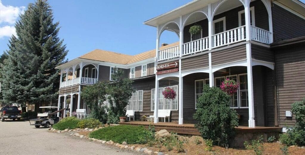Elkhorn Lodge & Guest Ranch haunted hotel in colorado