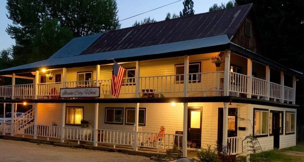 Idaho City Hotel haunted hotel in Idaho