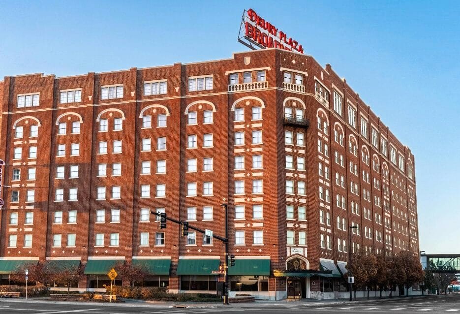 Drury Plaza Hotel Broadview Wichita haunted hotel in kansas